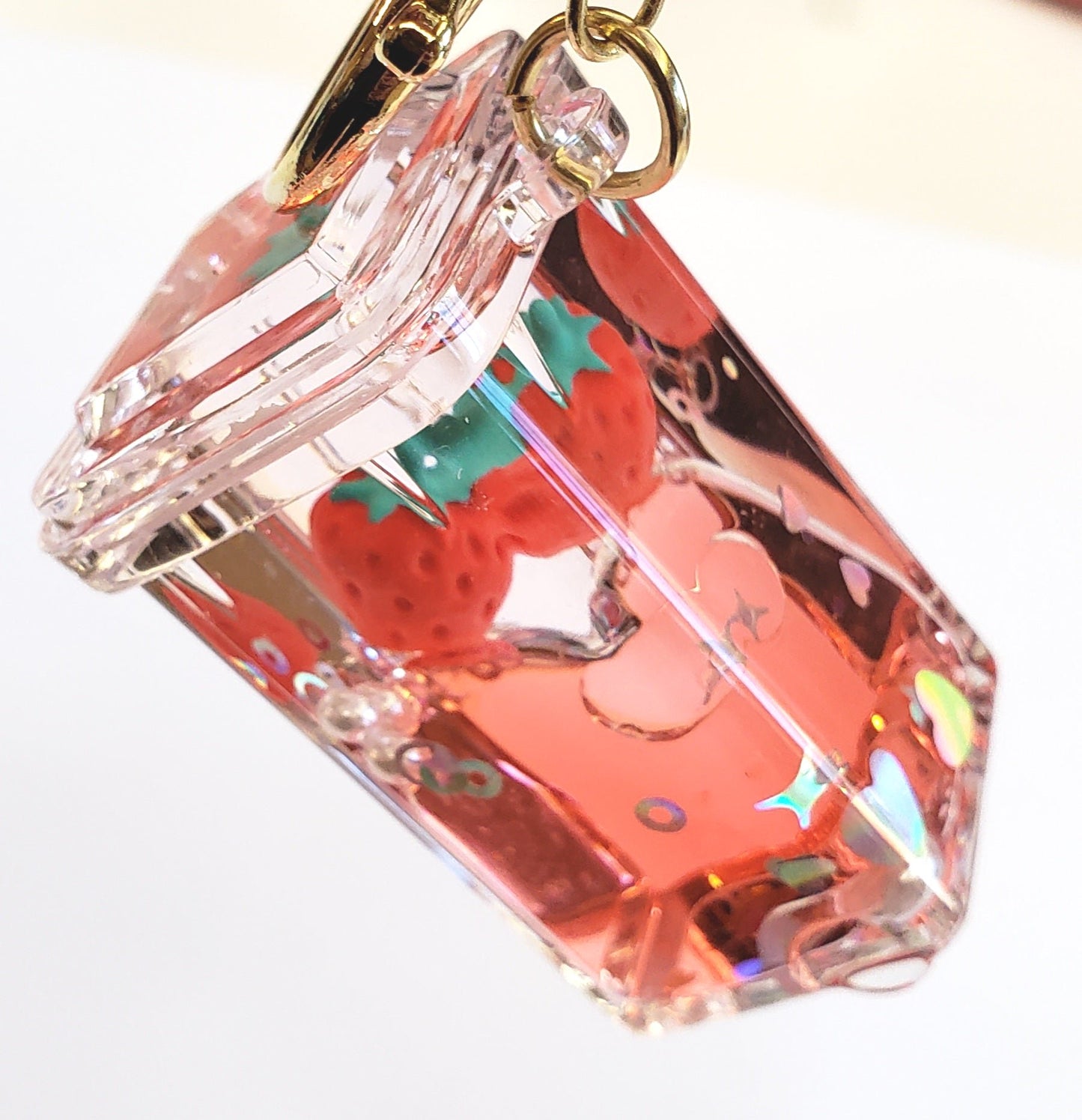 Strawberry Kids Safety Keychain