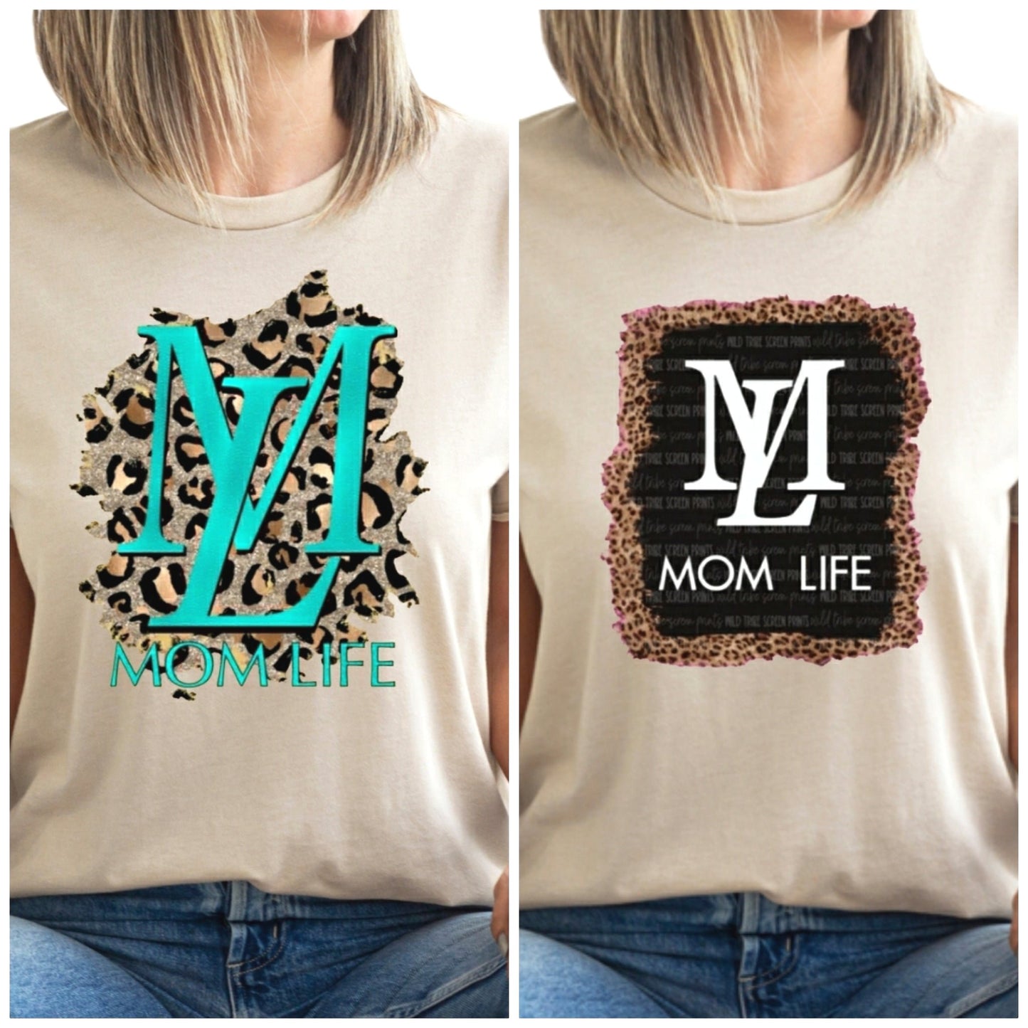 MOM LIFE Soft Cream Tshirt