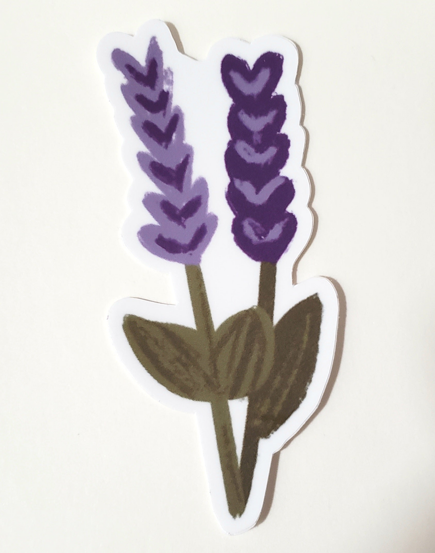 Lavender Floral Sticket