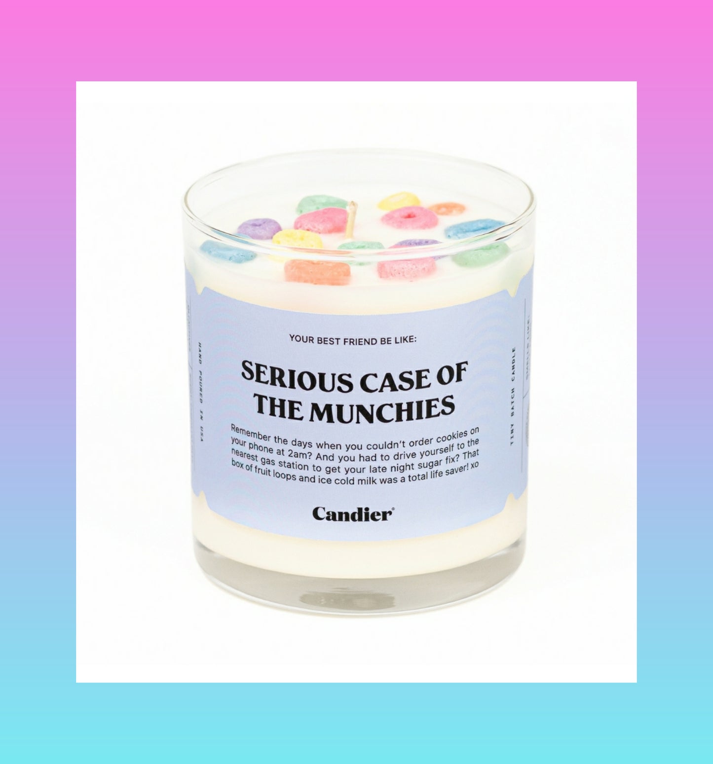 Munchies Cereal Candle
