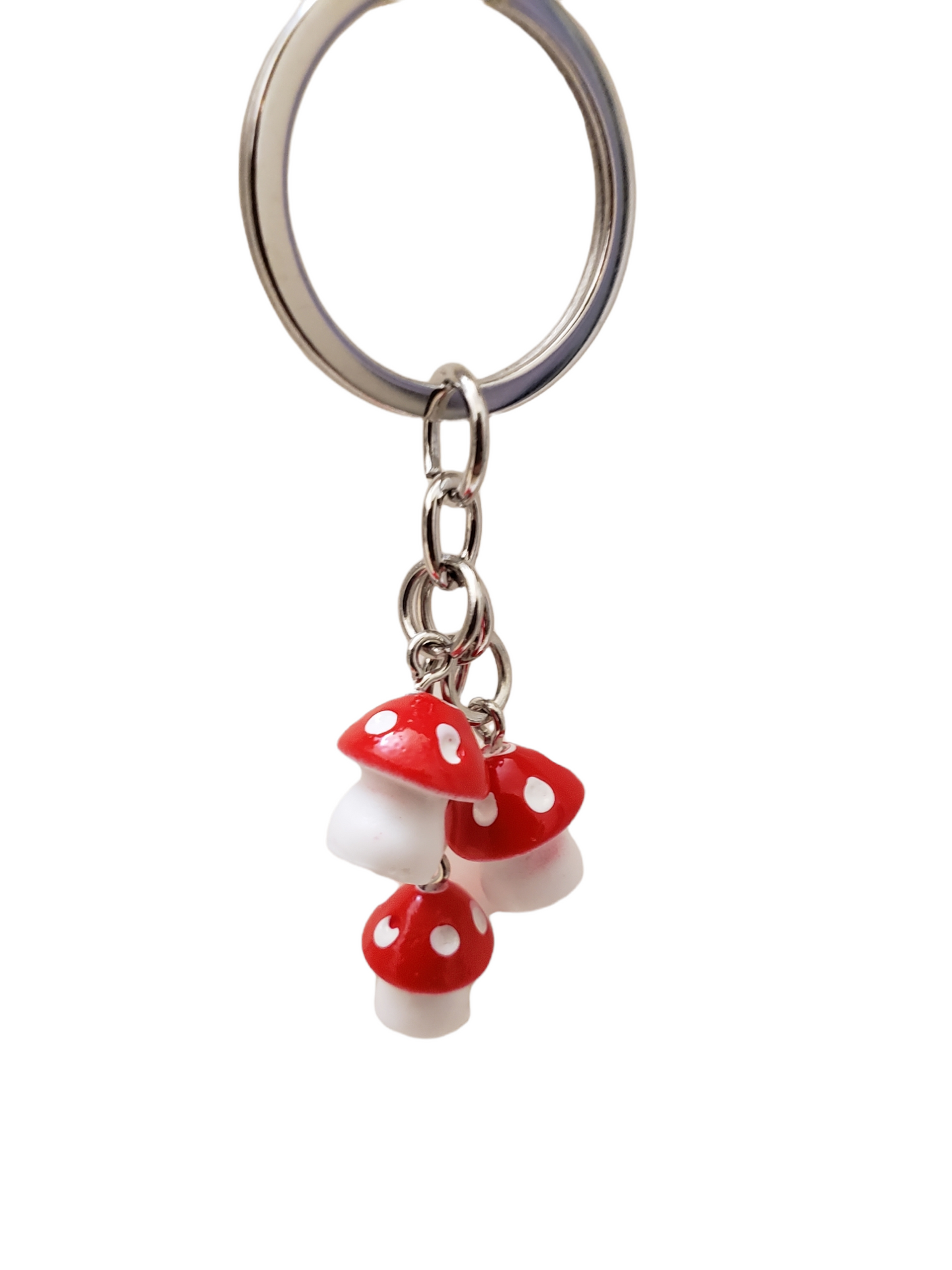 Red Mushroom Keychain