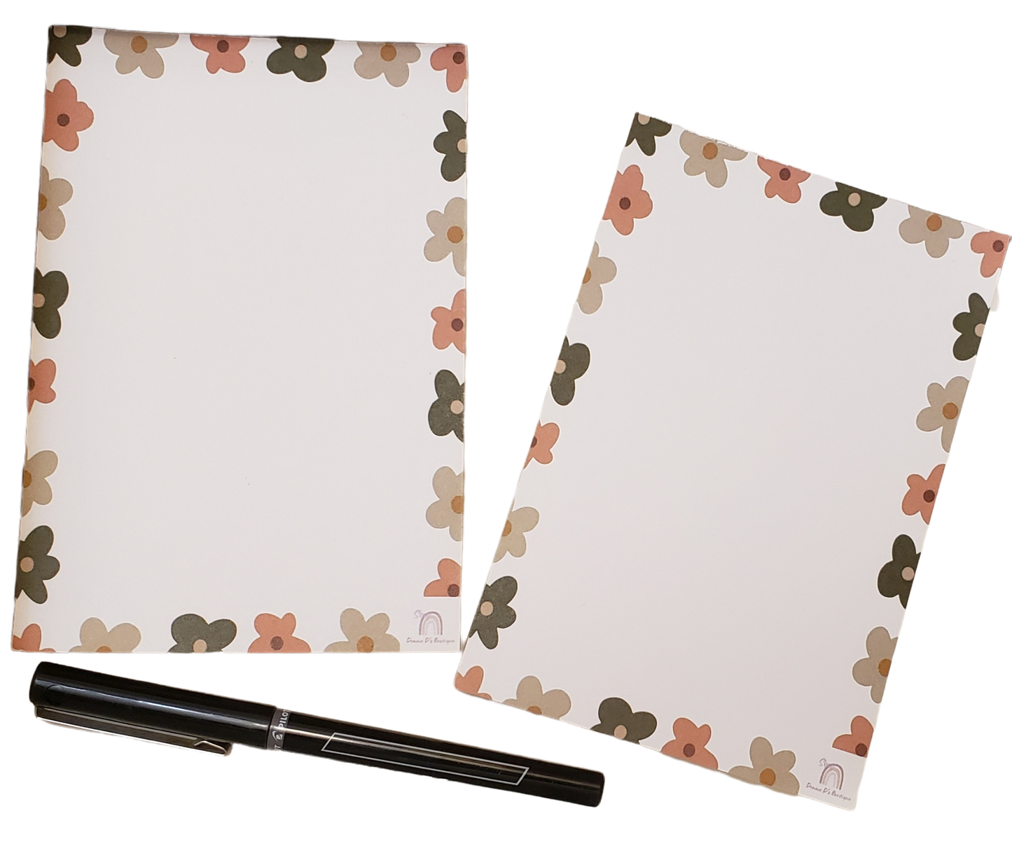 4"x6" Boho Floral Signature Notepads