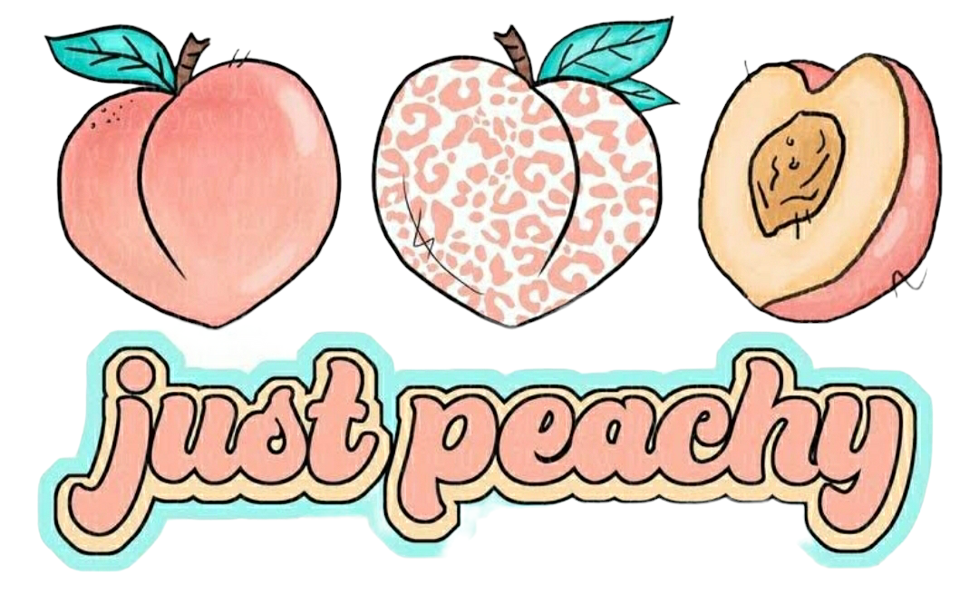 4" x 6" Just Peachy ๐ Sticky Post-it Notes