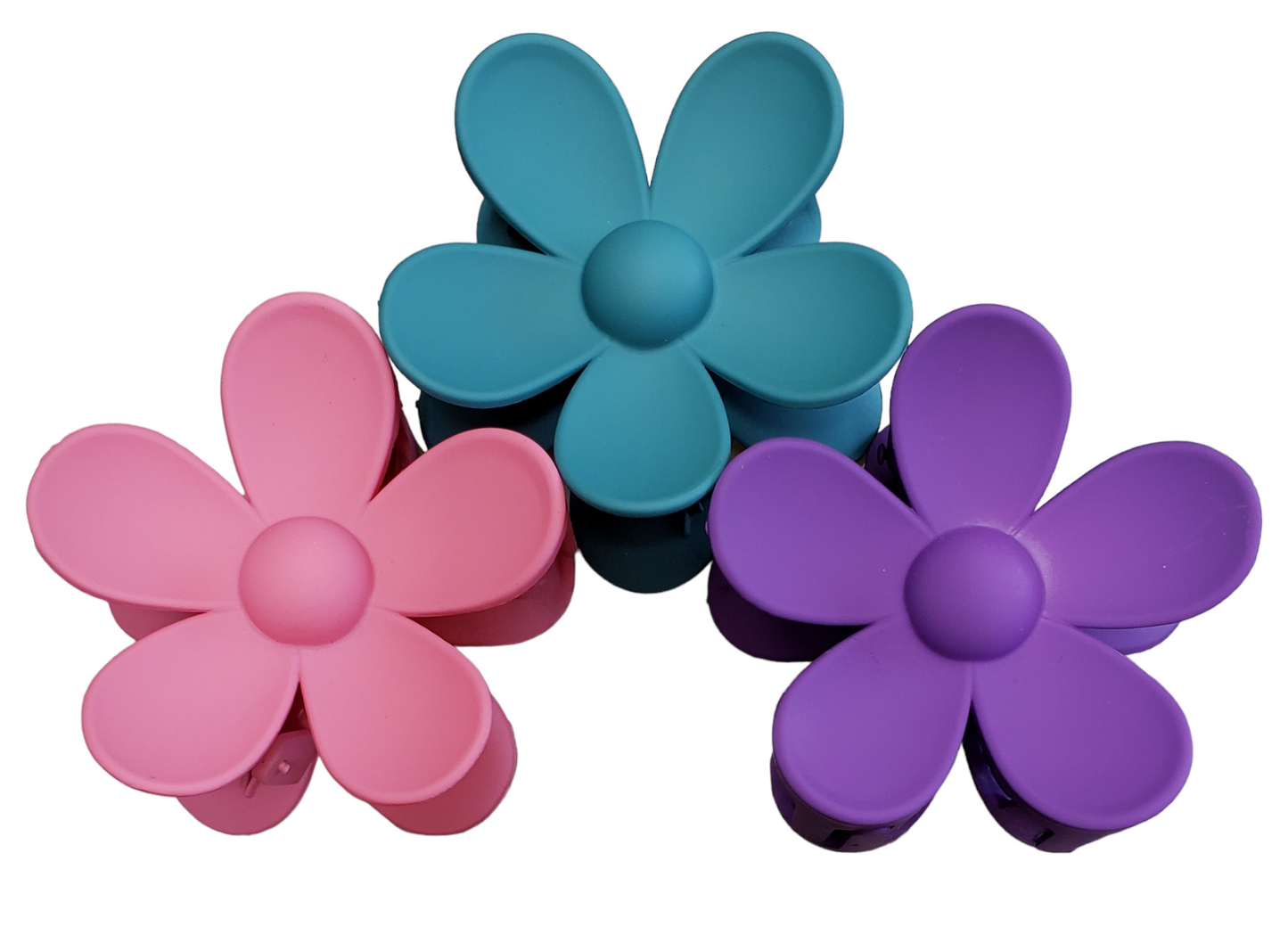 Jumbo Daisy Hair Claw Clips
