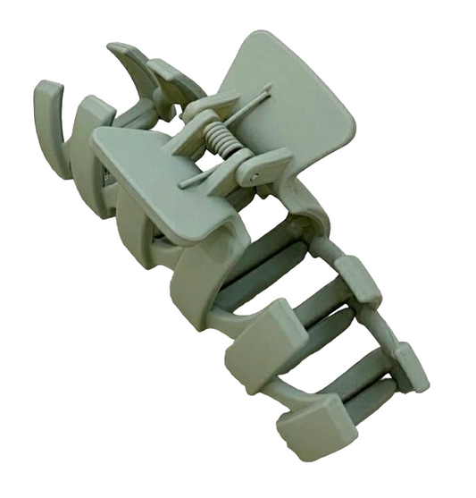 Green Minimalist Hair Claw Clip