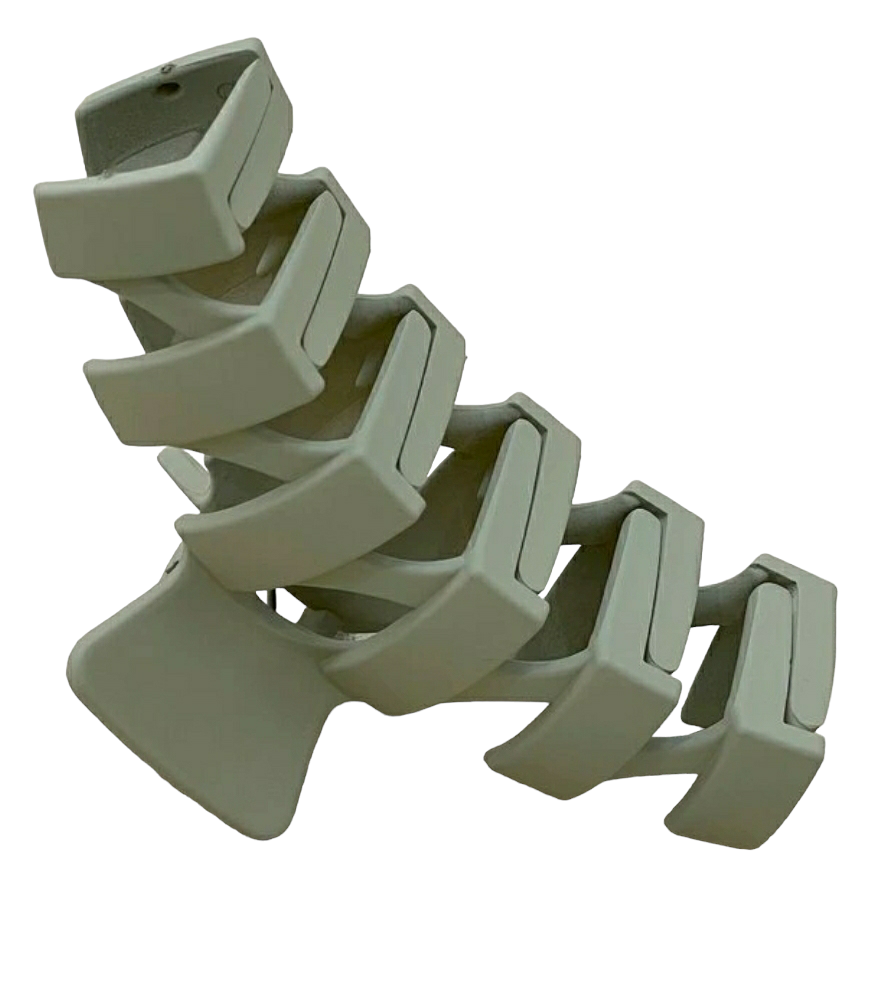 Green Minimalist Hair Claw Clip