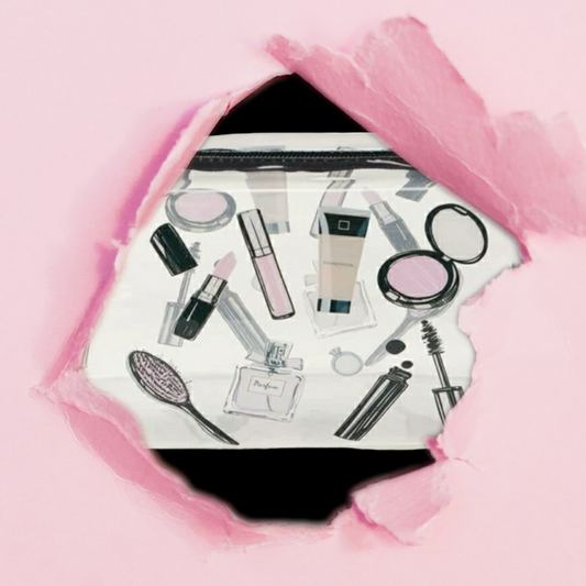 Cosmetic Pattern Clear Makeup Bag
