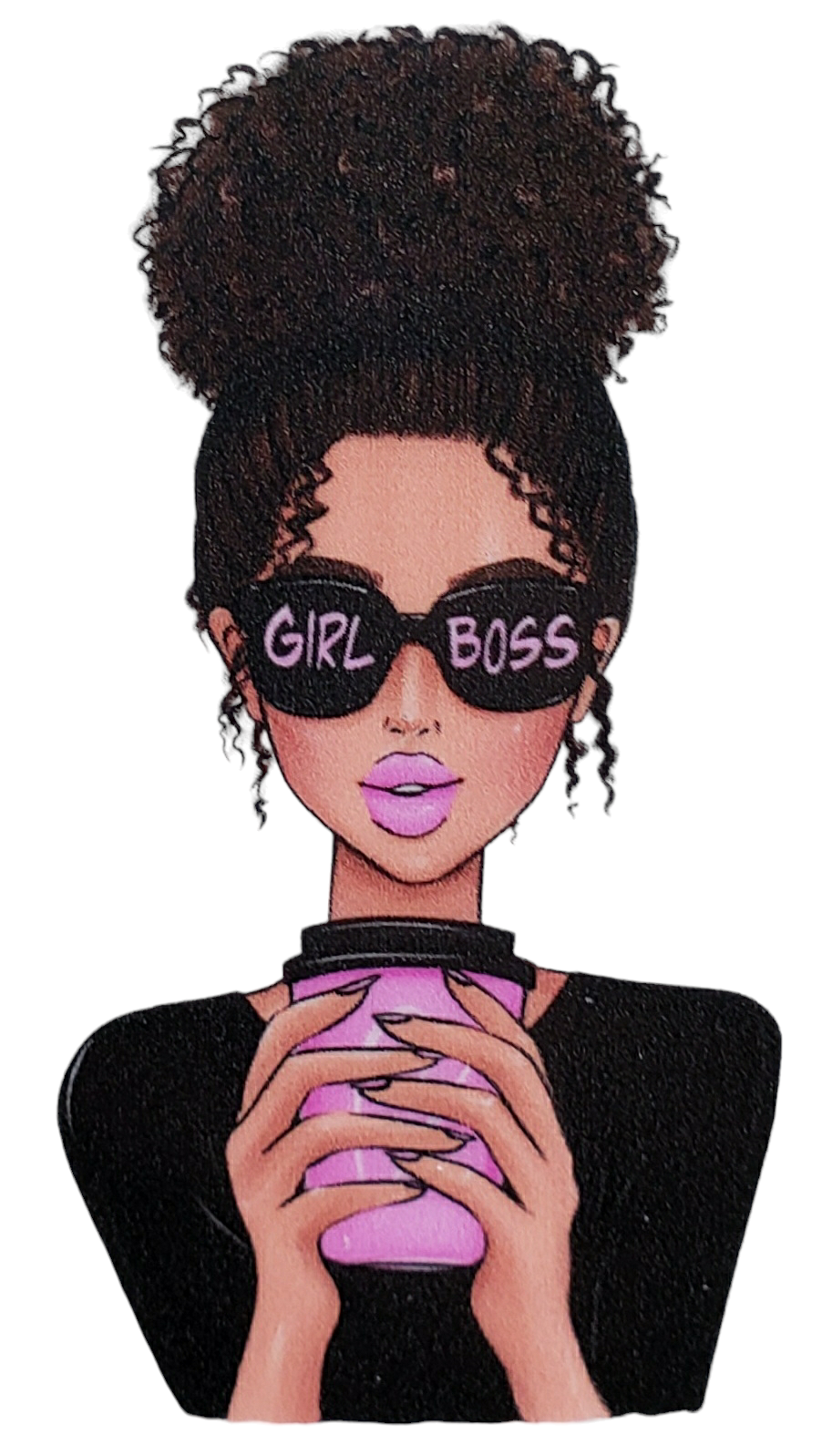 16oz Girl Boss Jar/Canister
