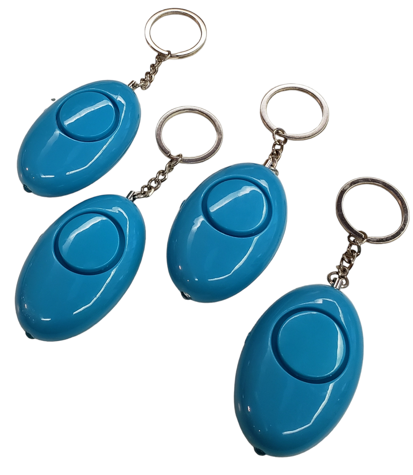 Blue Self Defense Alarm Keychain