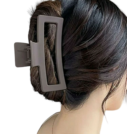 Jumbo Rectangle Hair Claw Clip