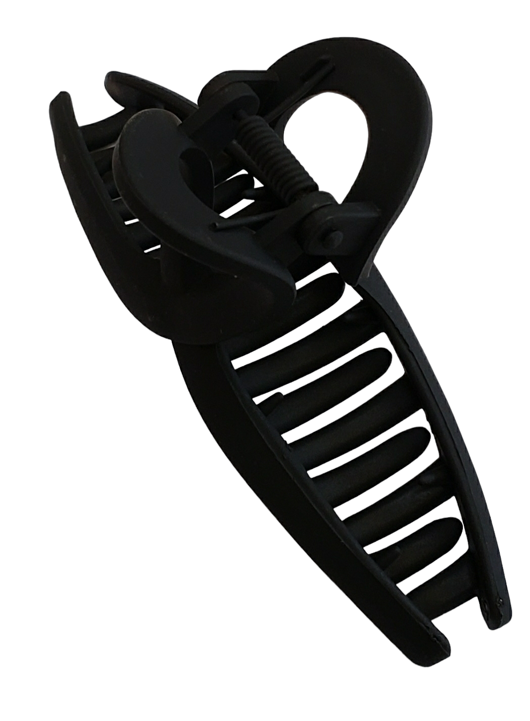 Black Criss Cross Hair Claw