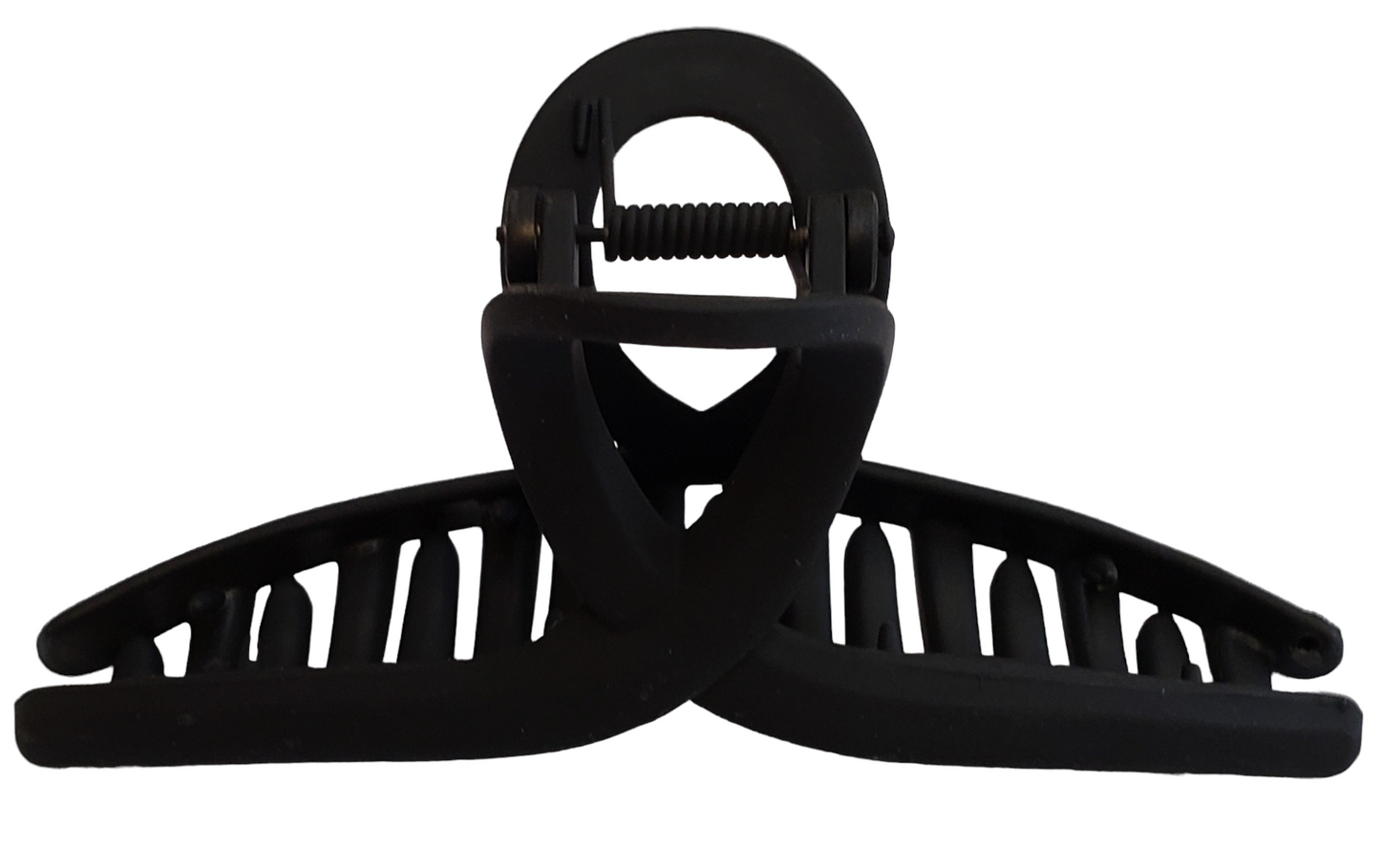 Black Criss Cross Hair Claw