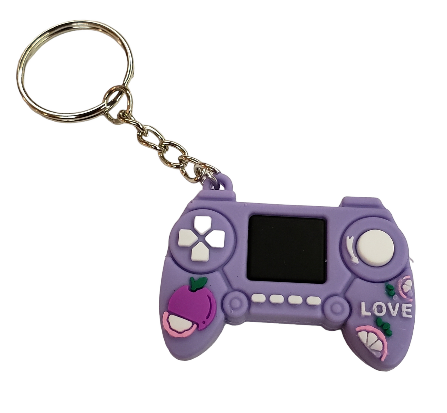 Game Console Charm Keychain