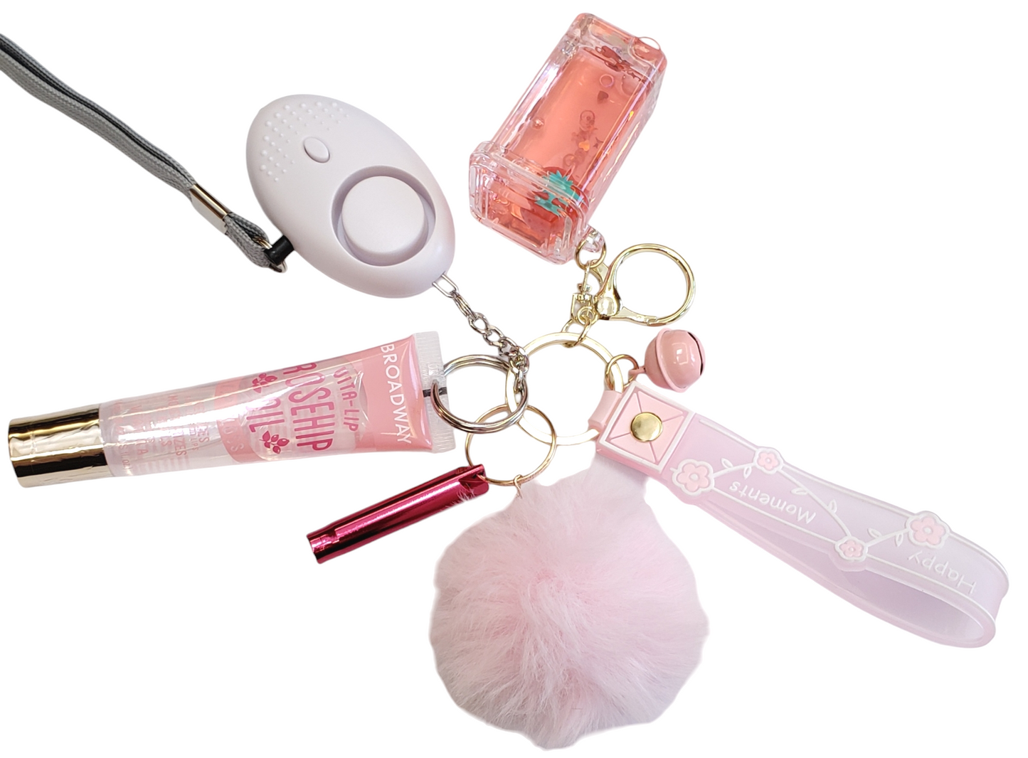 Strawberry Kids Safety Keychain
