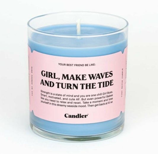 Girl, Make Waves Candle