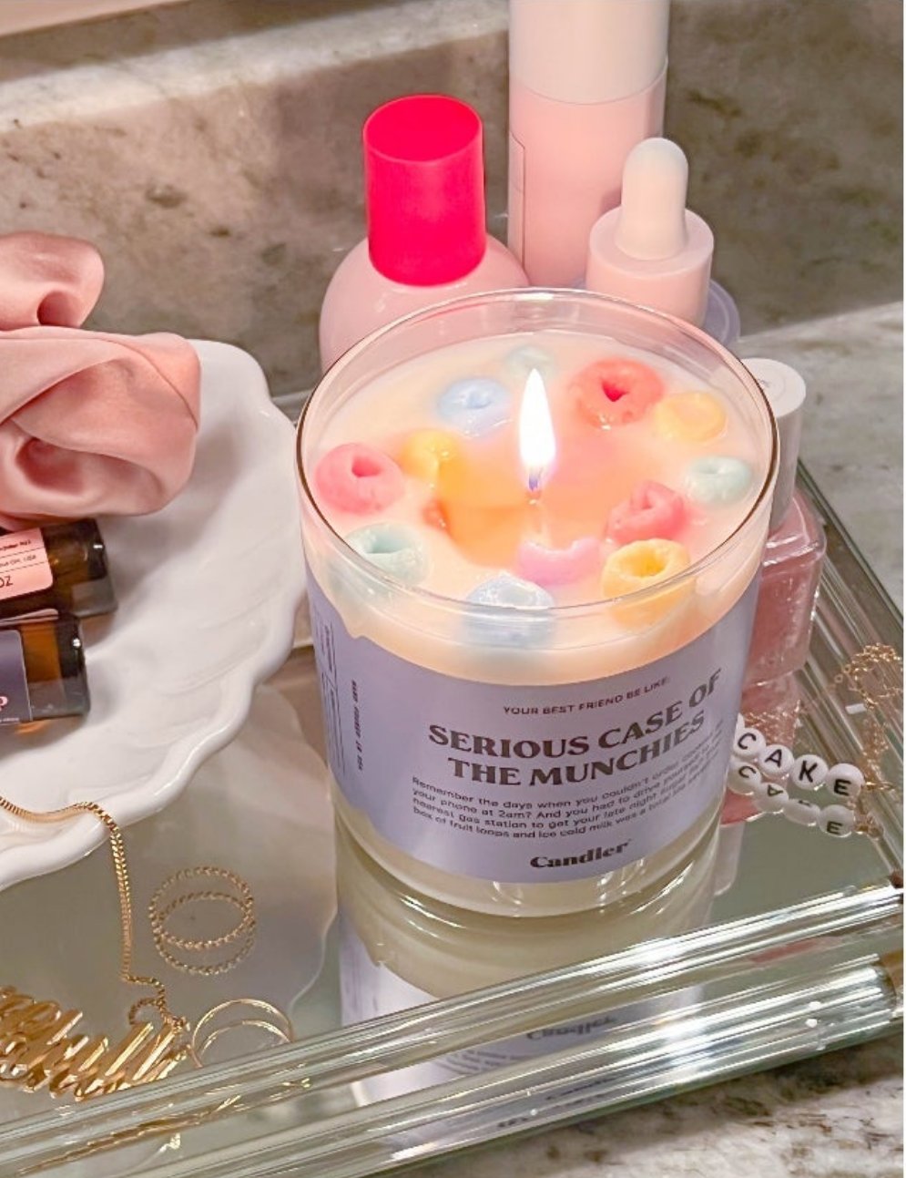 Munchies Cereal Candle