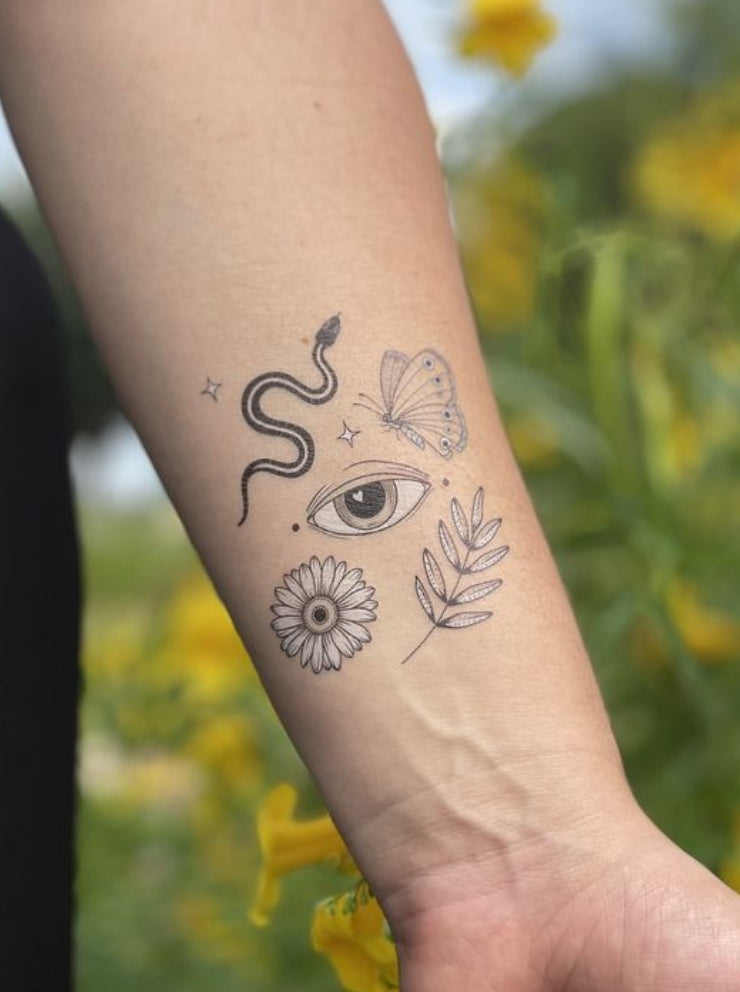Earthly Visions Temporary Tattoos