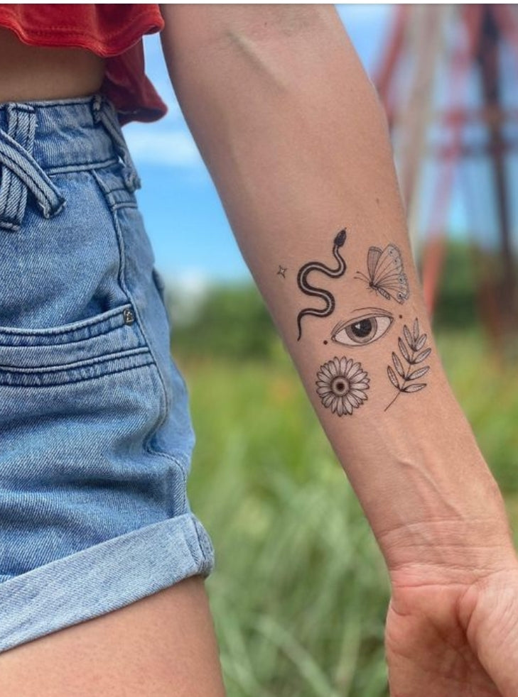 Earthly Visions Temporary Tattoos