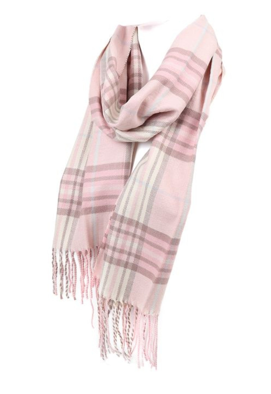 Unisex Acrylic Plaid Cashmere Feel Winter Scarves