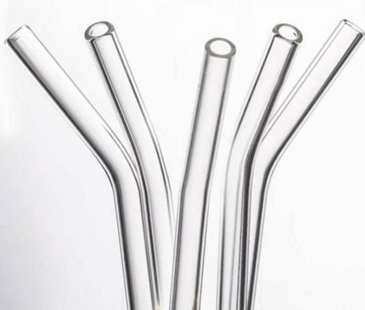 Reusable Glass Drinking Straws