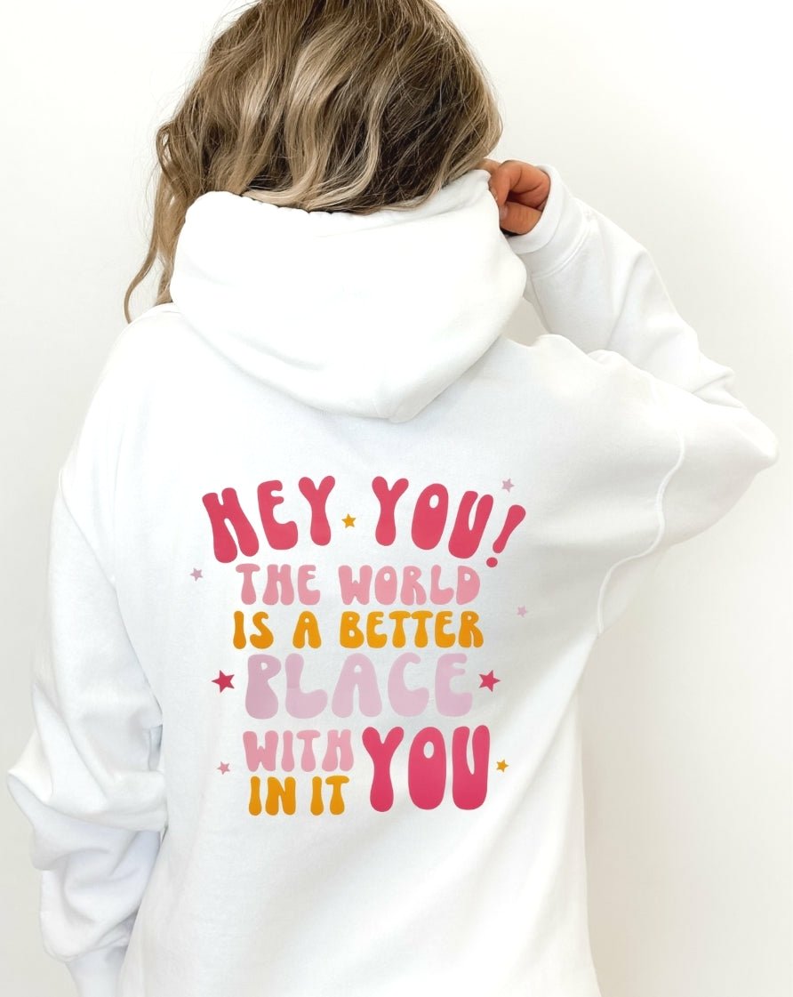 White "You Matter" Hoodie