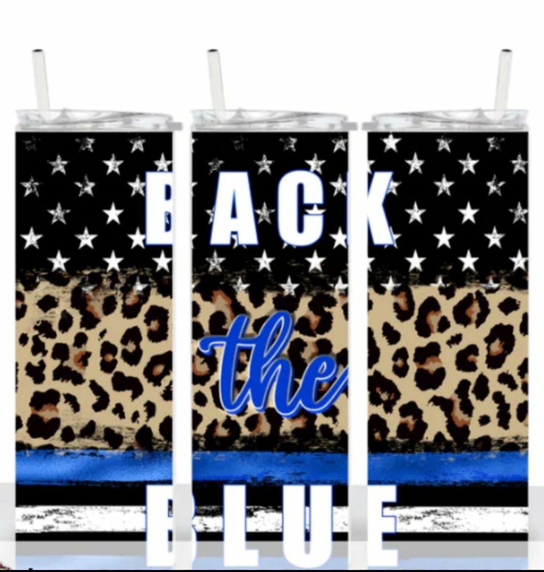 Back the Blue Tumbler