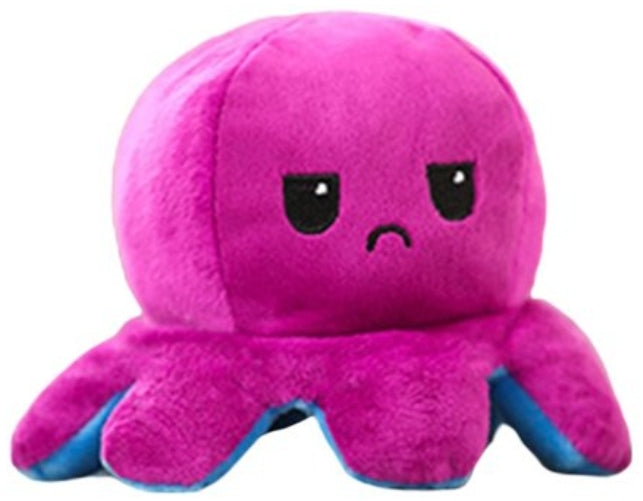 Reversible Octopus Mood Plush Toy