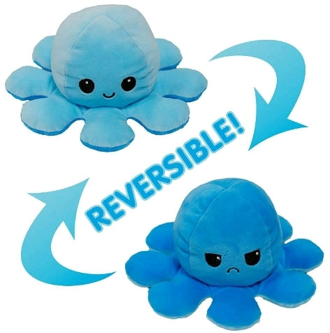 Reversible Octopus Mood Plush Toy