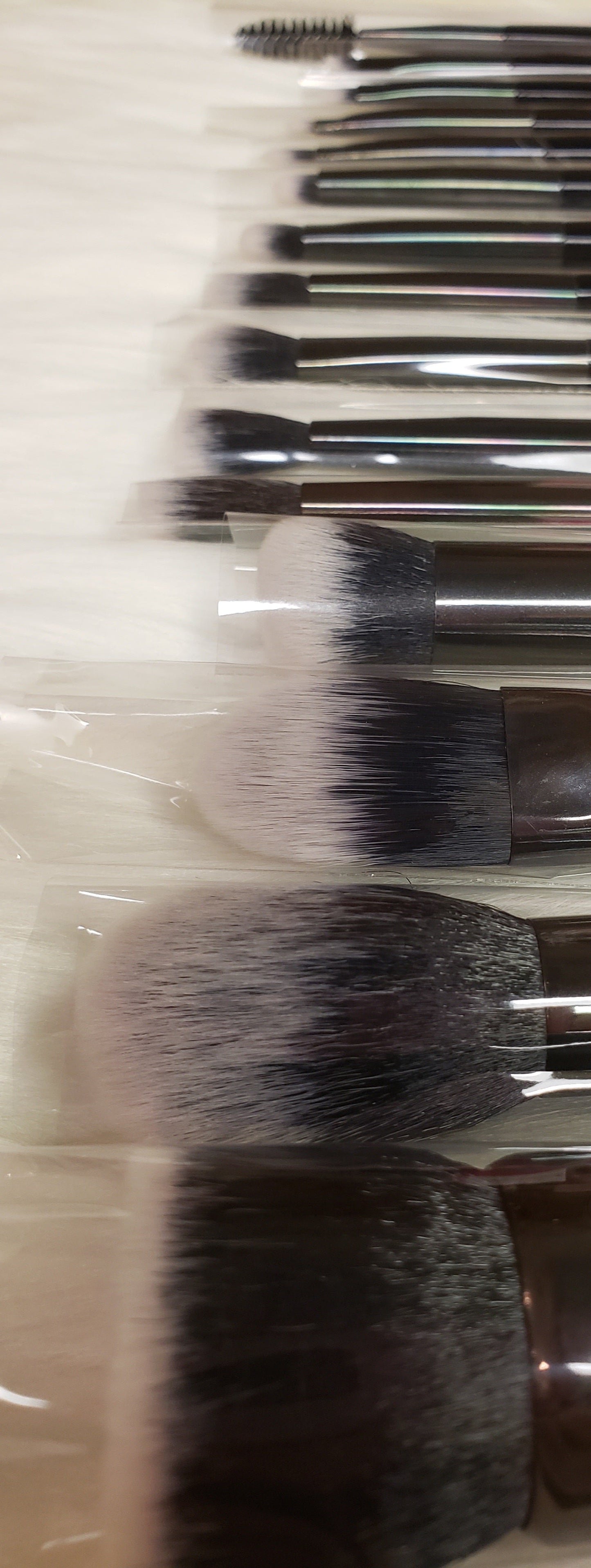 Makeup Brushes - Donna D's Black & Gray 15 pcs. Set