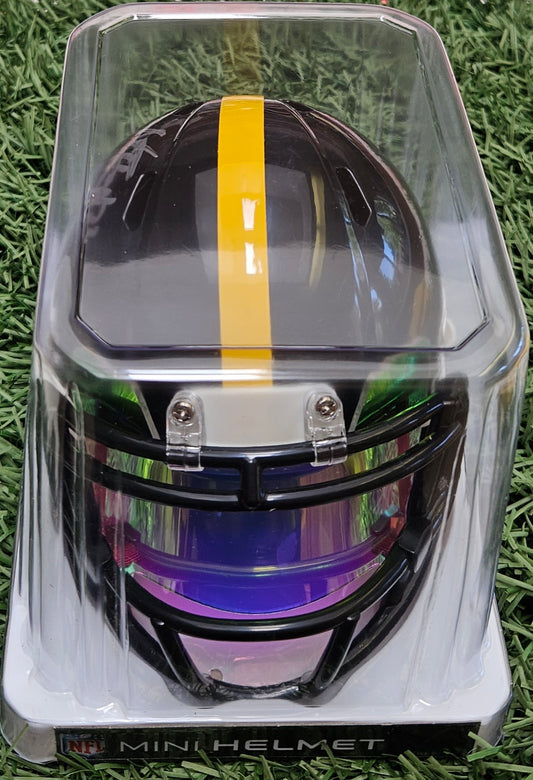 Najee Harris (Visor) Pittsburgh Steelers Signed Riddell Speed Mini Helmet