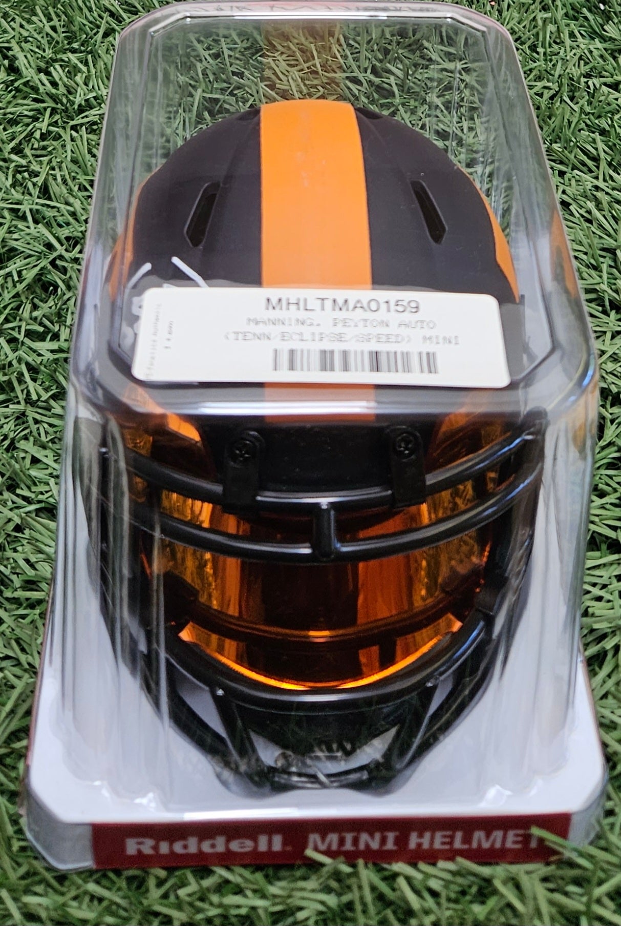 Peyton Manning (Visor) Tennessee Volunteers Signed Eclipse Mini Helmet