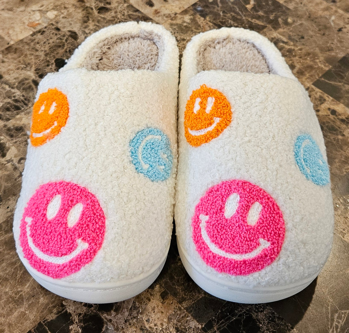 Smiley Face Slippers