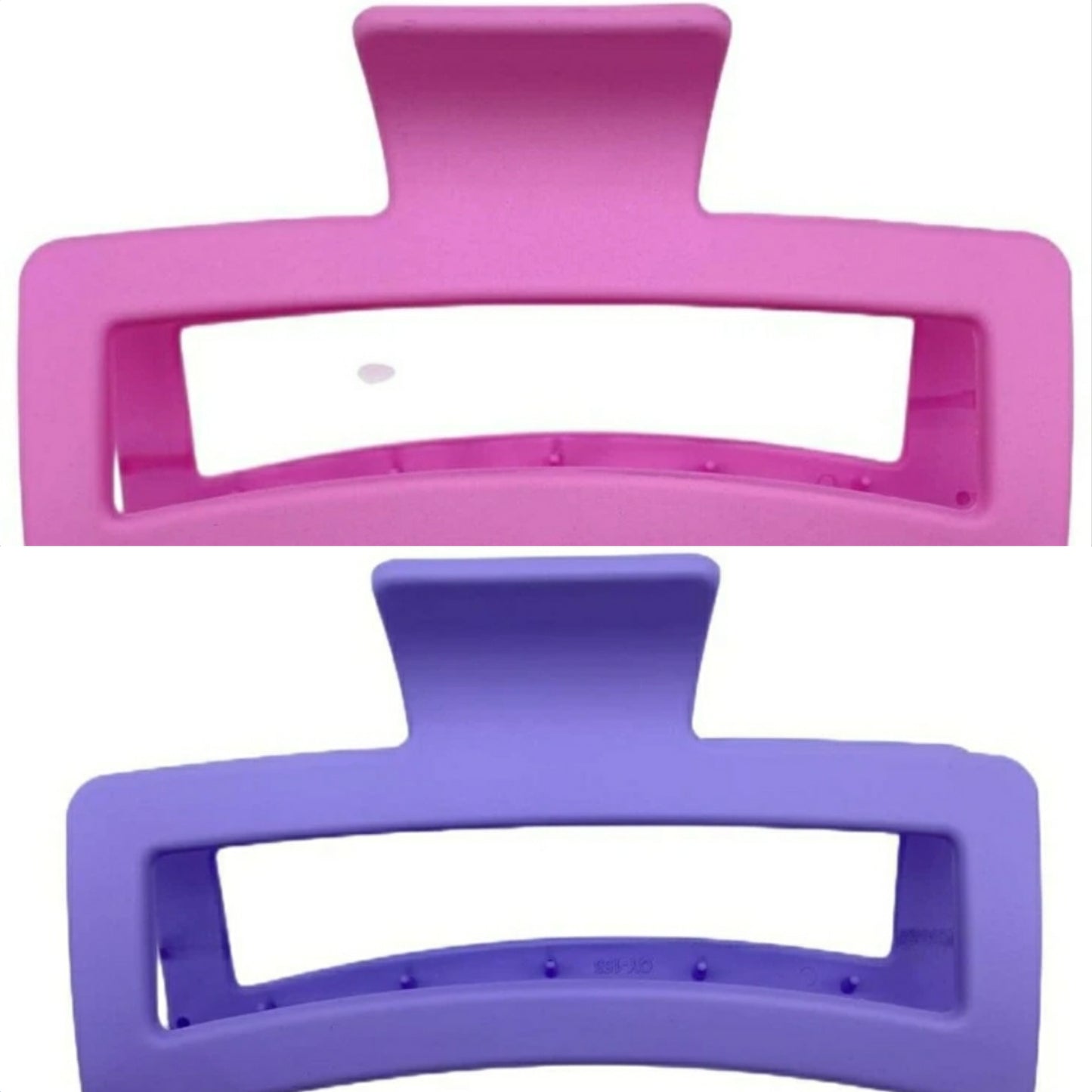 Jumbo Rectangle Hair Claw Clip