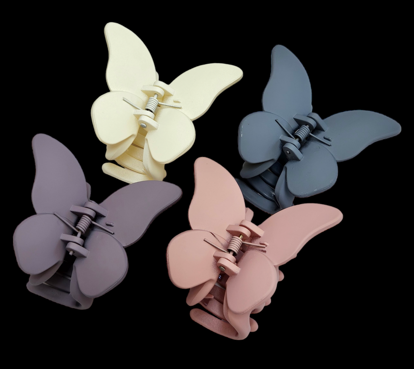 Butterfly Claw Clip - 4pc Set