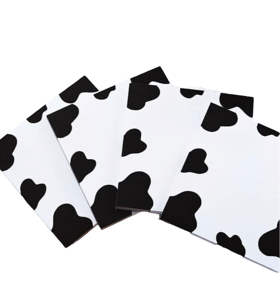 Cow Pattern Memo Note Pad