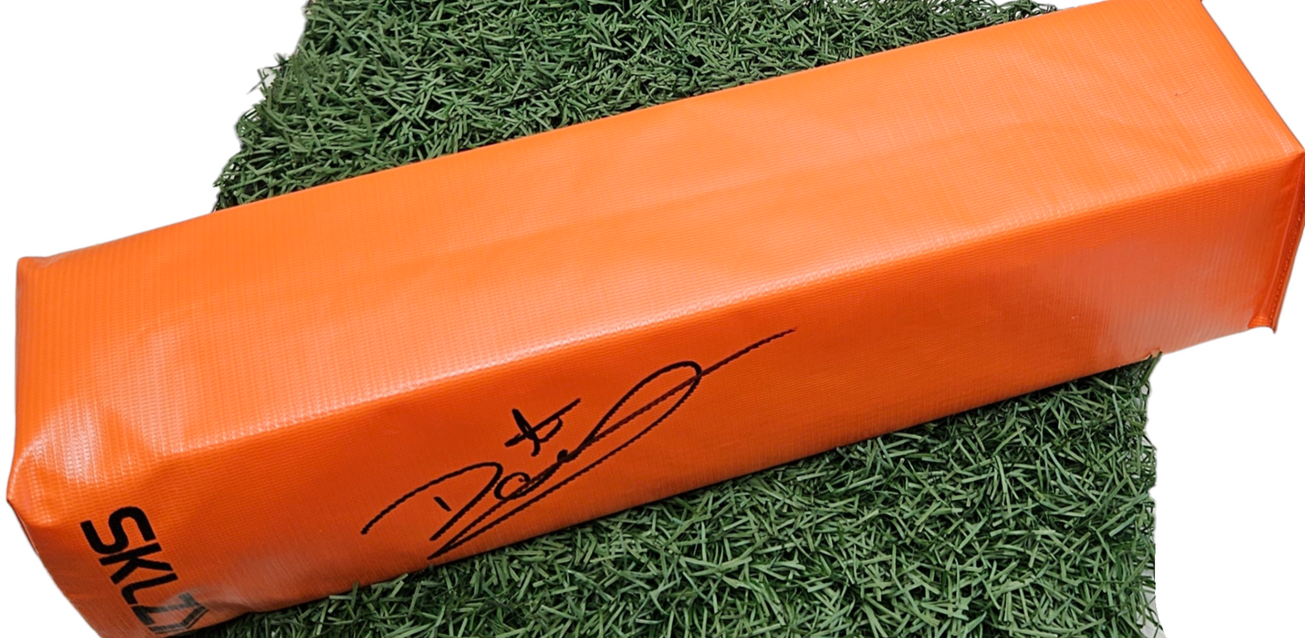 Daunte Culpepper Signed Full-Size End Zone Pylon (JSA) UCF, Vikings, Dolphins...