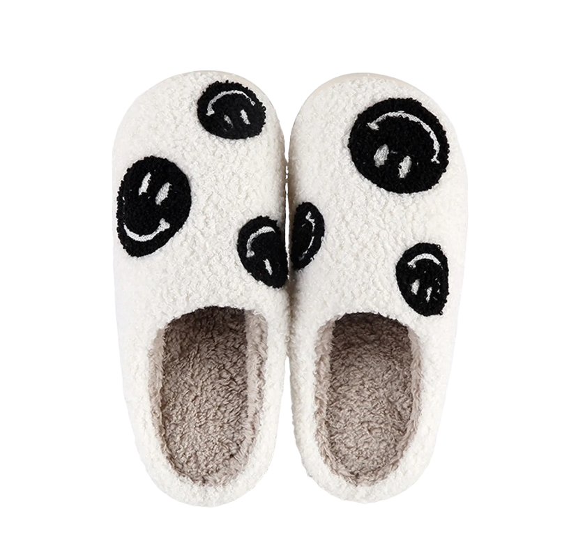 Smiley Face Slippers