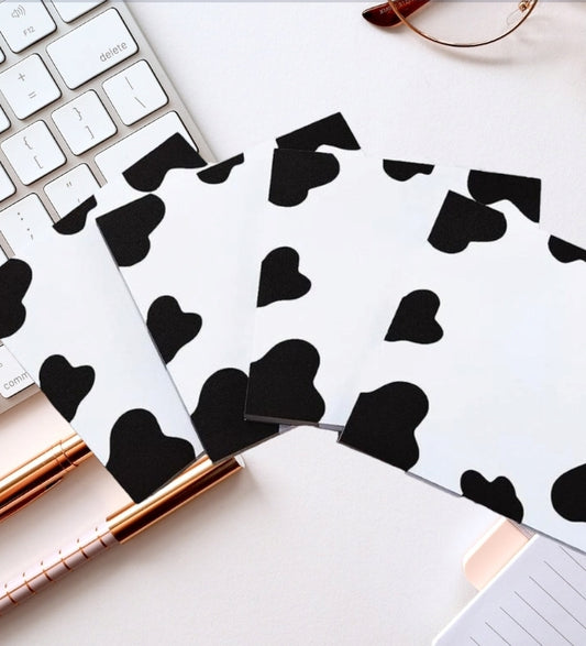Cow Pattern Memo Note Pad