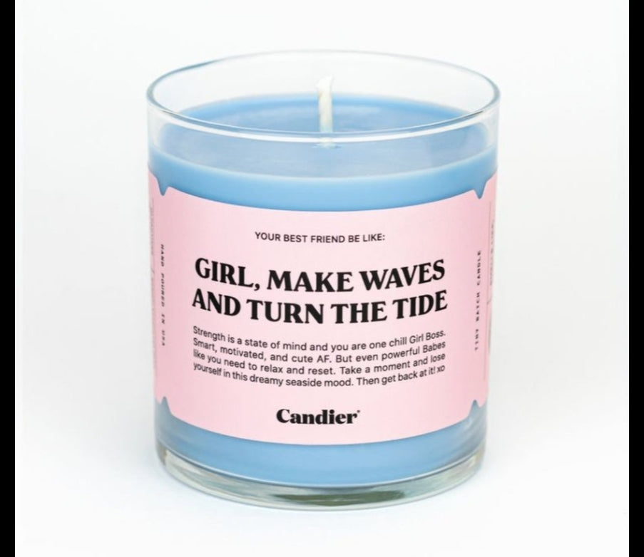Girl, Make Waves Candle