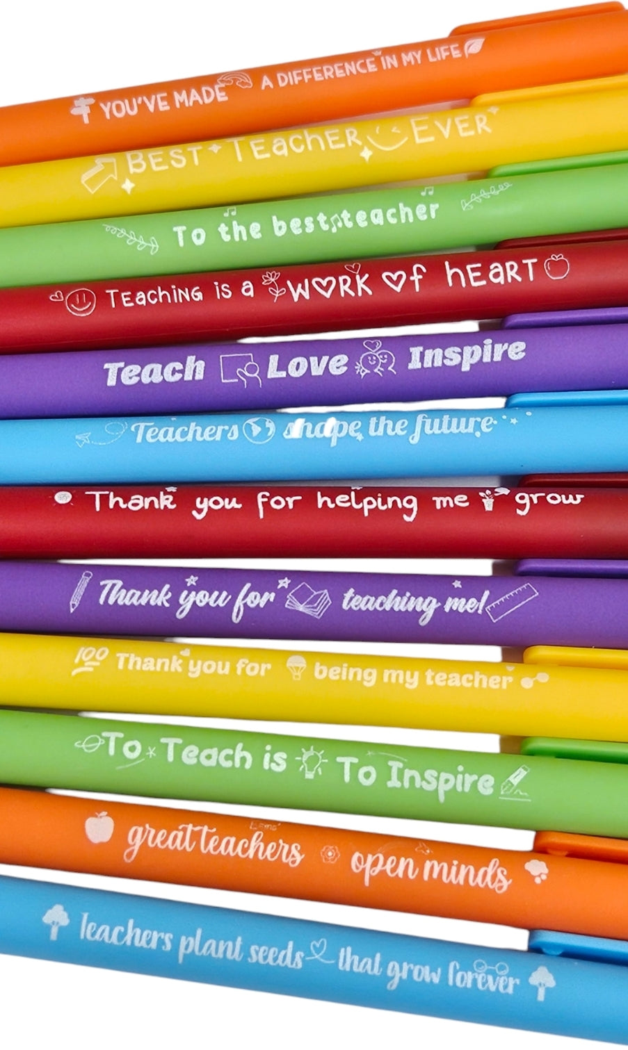 Teacher Appreciation Pen Set - 12pc