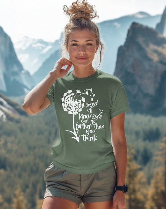 A Seed Of Kindness... Pine Green Unisex Tshirt