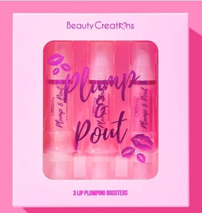 Plump & Pout Set - 3 Lip Plumping Boosters