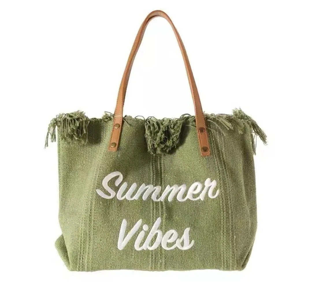 Summer Vibes Large Shoulder Bag