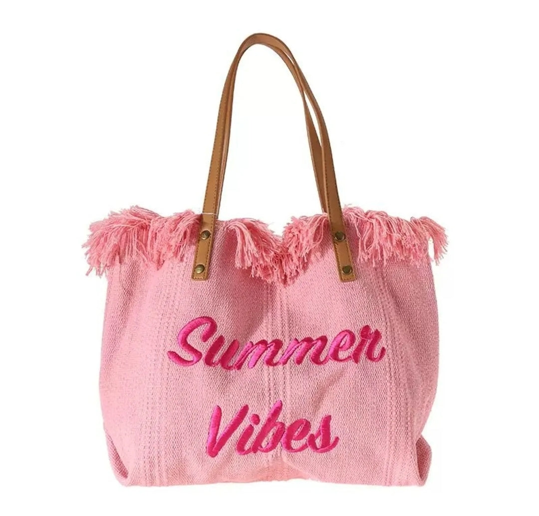 Summer Vibes Large Shoulder Bag