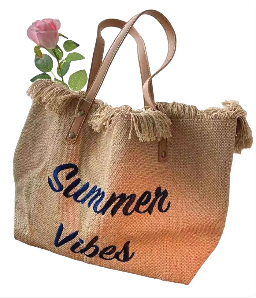 Summer Vibes Large Shoulder Bag