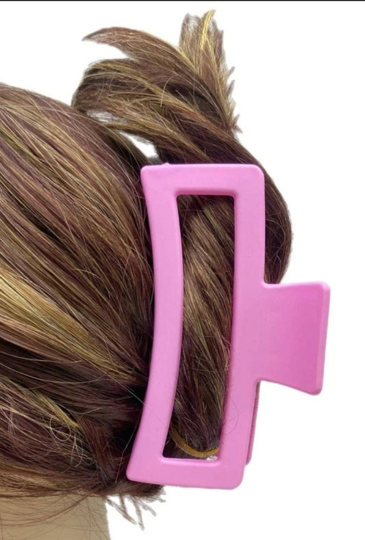 Jumbo Rectangle Hair Claw Clip