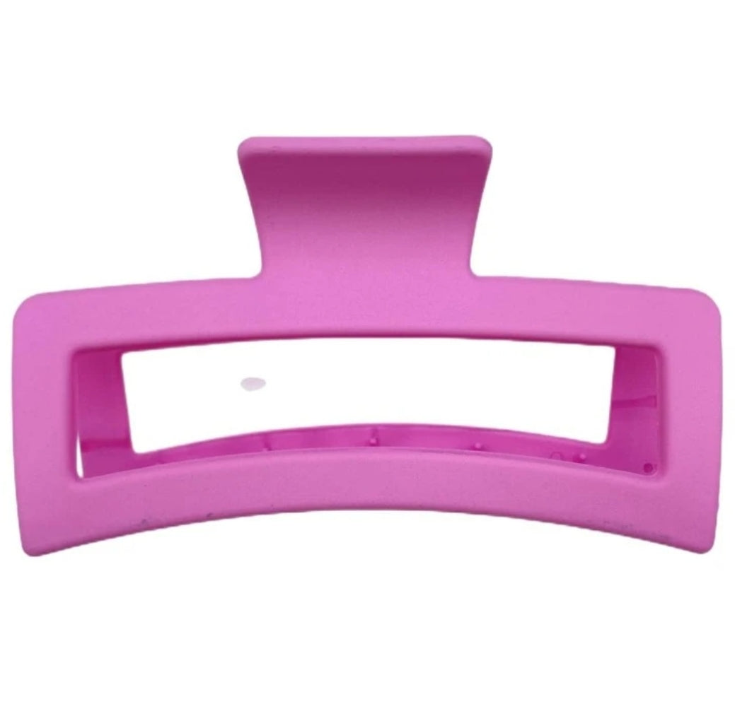 Jumbo Rectangle Hair Claw Clip