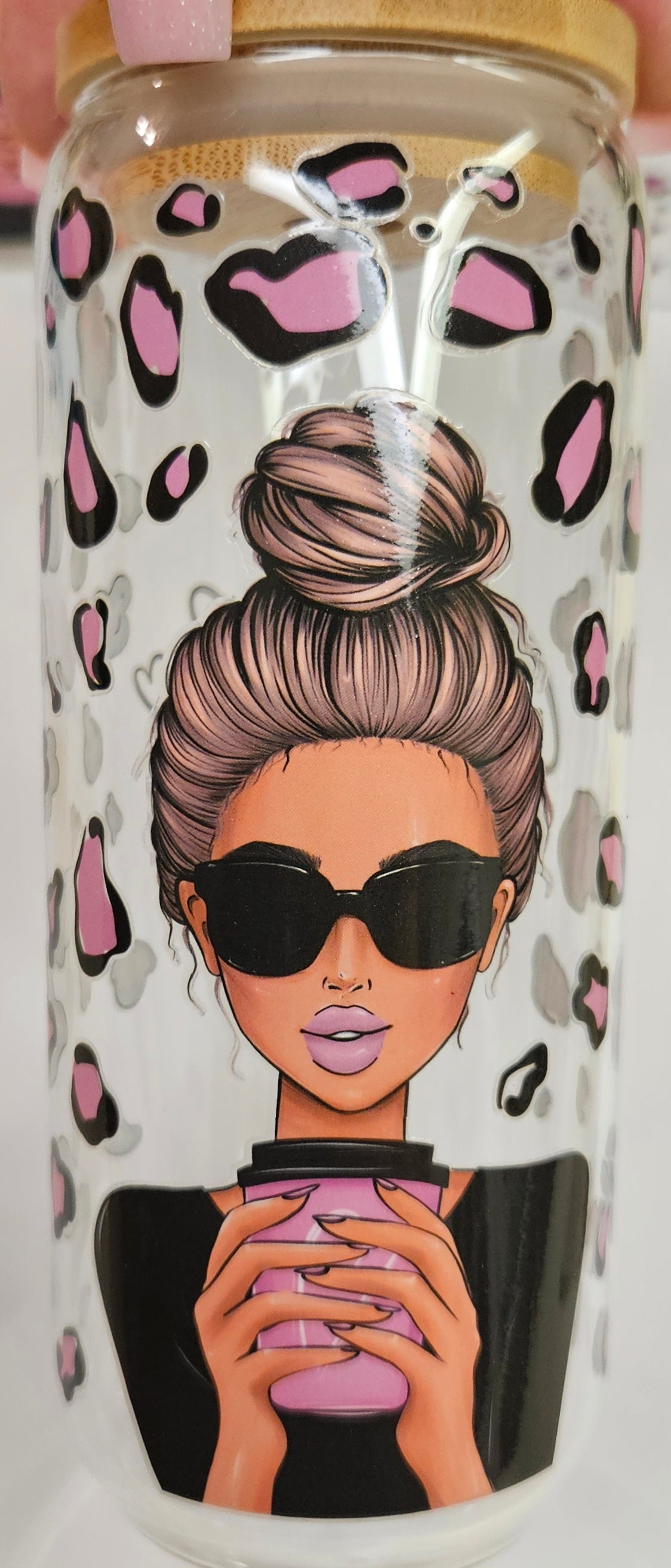 Girl Boss - 20oz. Glass Cup