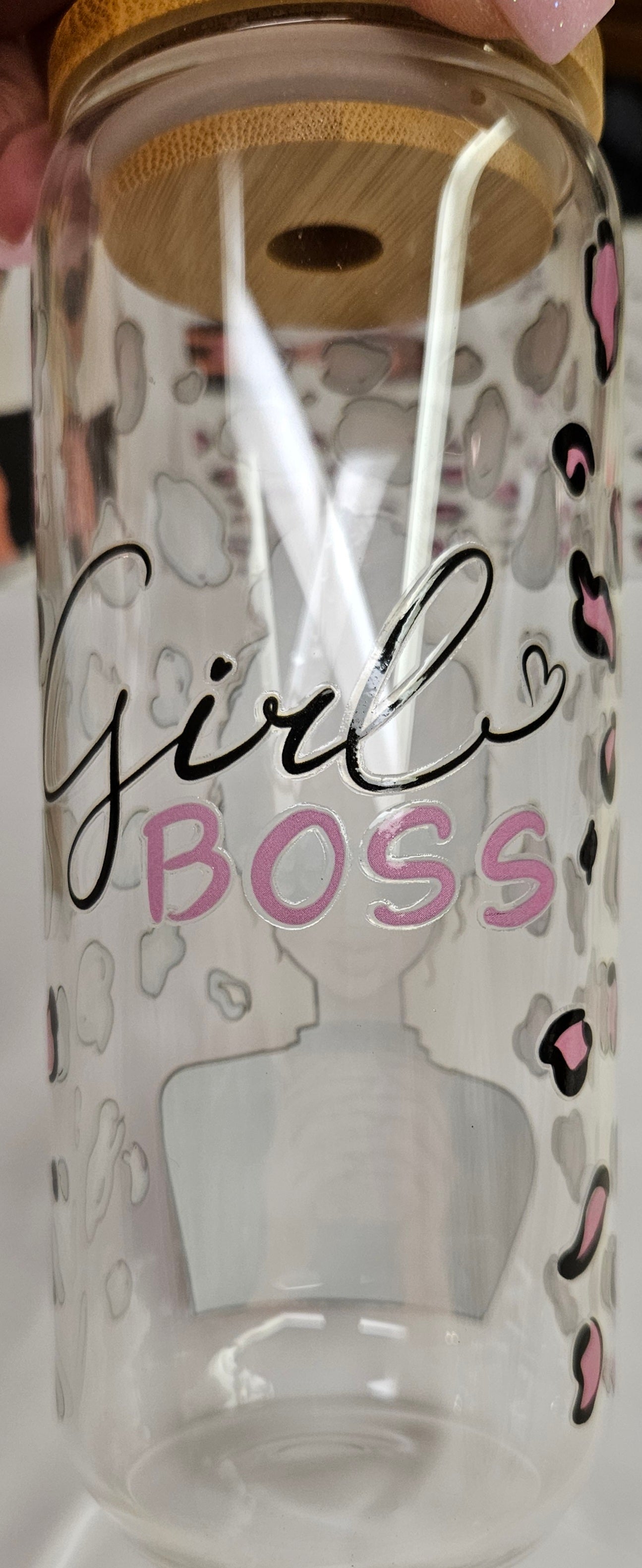 Girl Boss - 20oz. Glass Cup