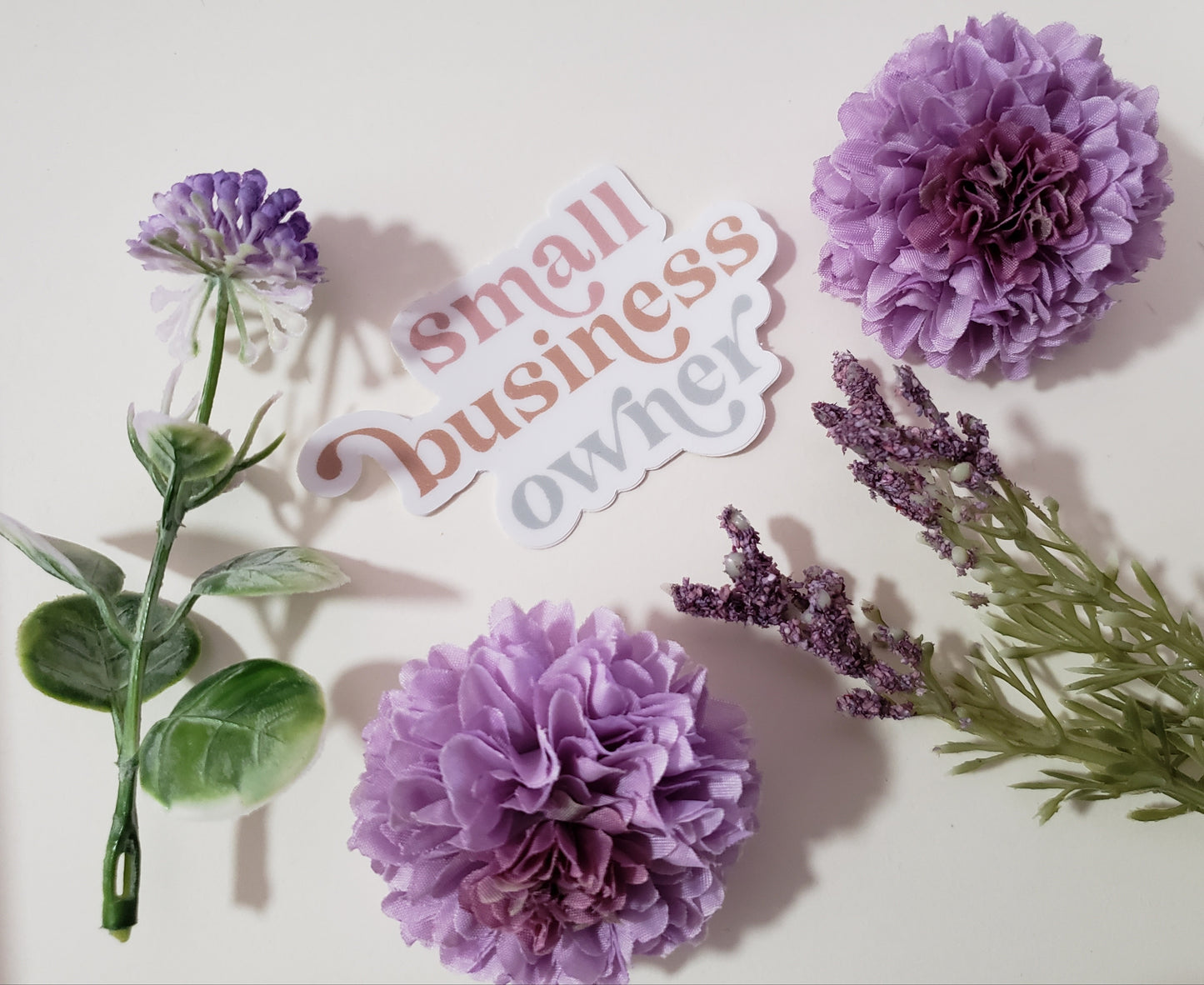 Pastel Small Business Owner Artsy Sticker